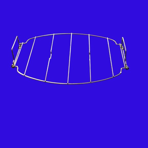 Stainless Steel Electric Roaster Oven Oval Shape Roasting Rack 14 1/8" L - Picture 1 of 2